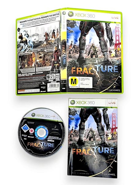 FRACTURE (XBox 360) *COMPLETE* Carousel 1