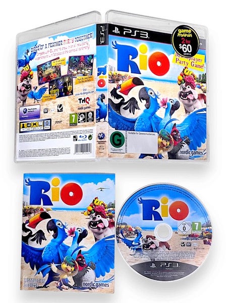 Rio (PS3) *MINT COMPLETE* Carousel 1