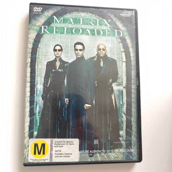 THE MATRIX Reloaded - DVD Carousel 1
