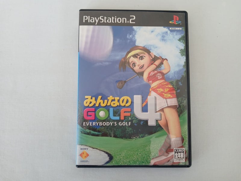 ($1 Reserve )Everybodys Golf 4 (PS2) Black Label, CIB (NTSC-J) Carousel 2