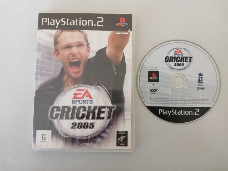 ($1 Reserve) Cricket 2005 (PS2) Black Label, No Manual Carousel 1