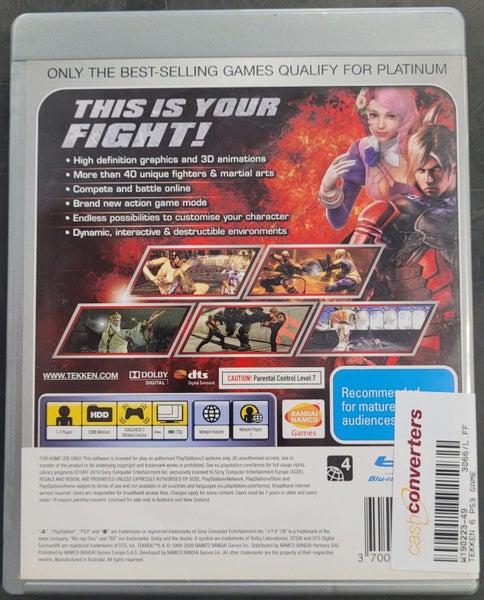 Tekken 6 PS3 Game Carousel 4