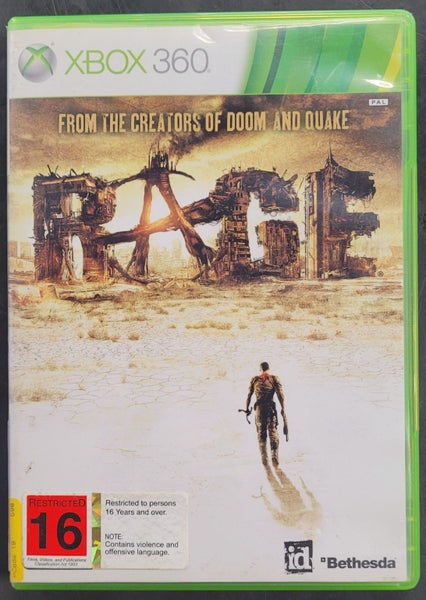 RAGE Xbox 360 Game Carousel 1
