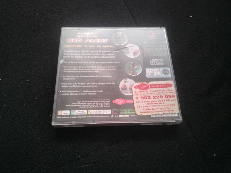 C&C Red Alert PS1 Carousel 2
