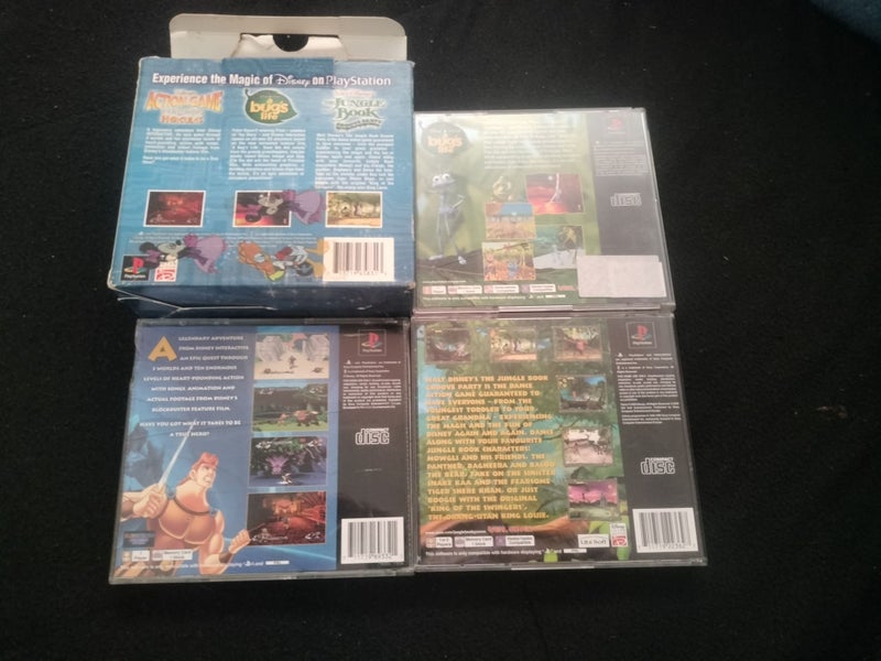 Disney Triple Pack PS1 *RARE* Carousel 2