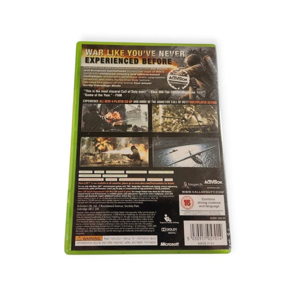 Call Of Duty World At War (Xbox 360) Carousel 3