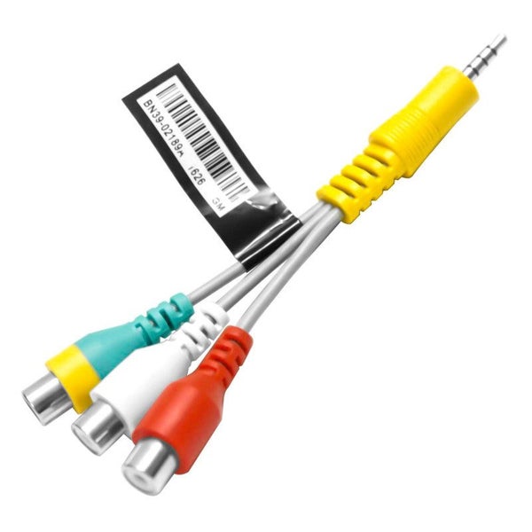 Video AV Component Adapter Cable for Samsung TV, 3 RCA to AV Input Adapter Cable Carousel 1
