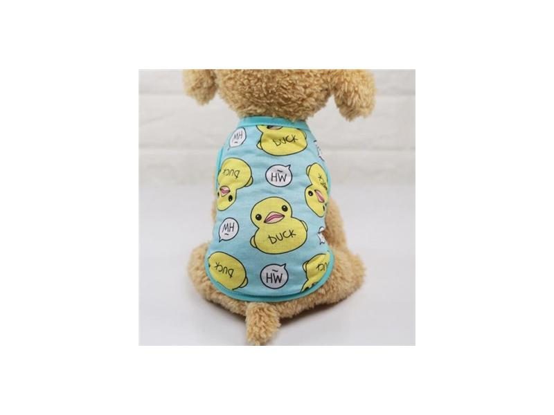 25 Styles Dog Shirt Pet Puppy Dog Cat Vest Summer Cotton Cartoon Pattern Dog Carousel 1