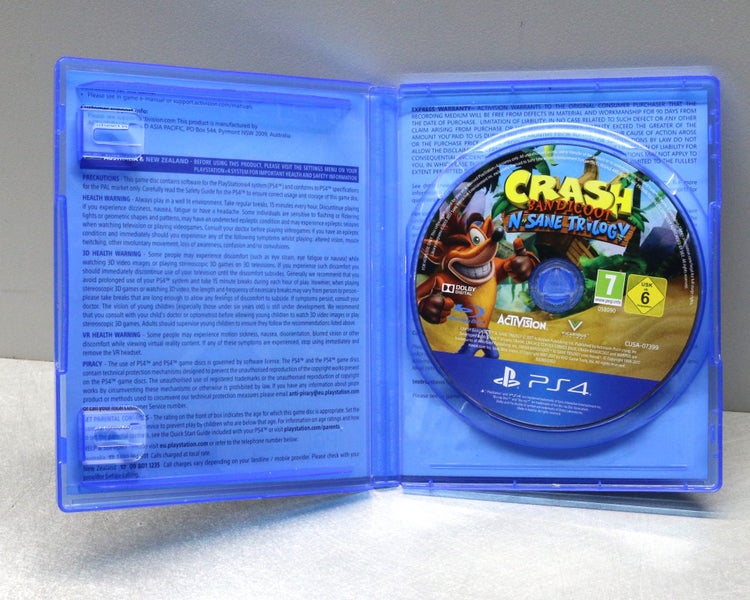 Crash Bandicoot N. Sane Trilogy PS4 - Excellent Condition Carousel 2