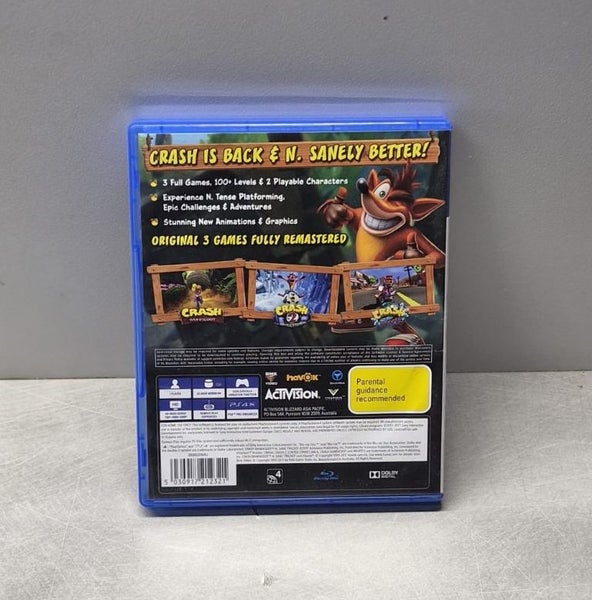Crash Bandicoot N. Sane Trilogy PS4 - Excellent Condition Carousel 3