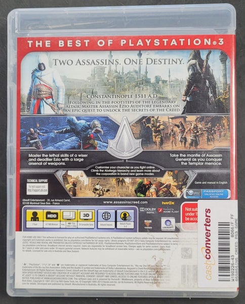 Assassins Creed Revalations PS3 Game Carousel 4