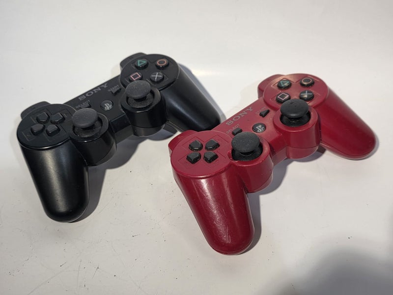2x Genuine Sony PS3 DualShock3 SixAxis Controllers Carousel 1