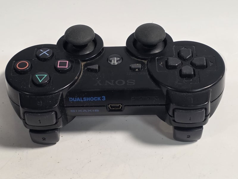 Black Genuine Sony PS3 DualShock 3 SixAxis Controller Carousel 3