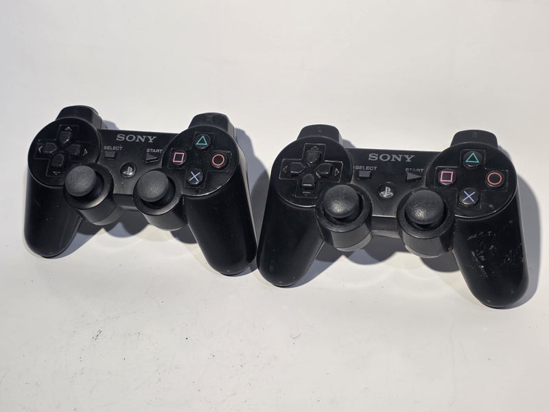 2x Genuine Sony PS3 DualShock3 SixAxis Controllers Carousel 1