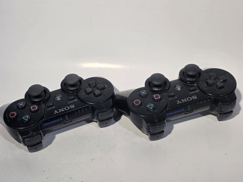 2x Genuine Sony PS3 DualShock3 SixAxis Controllers Carousel 3