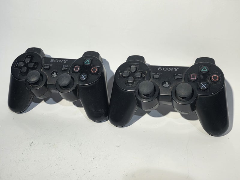 2x Genuine Sony PS3 DualShock3 SixAxis Controllers Carousel 1