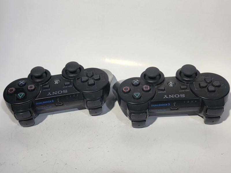 2x Genuine Sony PS3 DualShock3 SixAxis Controllers Carousel 3