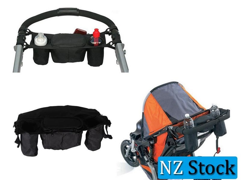 Baby Stroller Organizer Bottle Cup Holder - Universal Carousel 2
