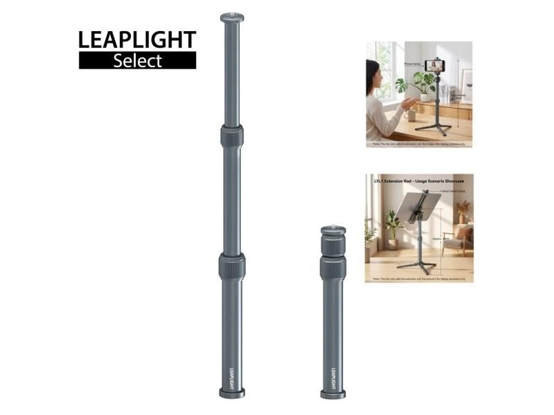 All Metal Aluminum Alloy Stretchable Desktop Tripod Stand Carousel 2