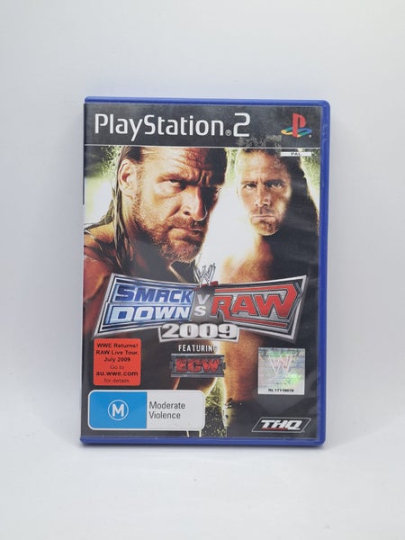 * -PS2- SmackDown vs Raw 2009 * Carousel 1