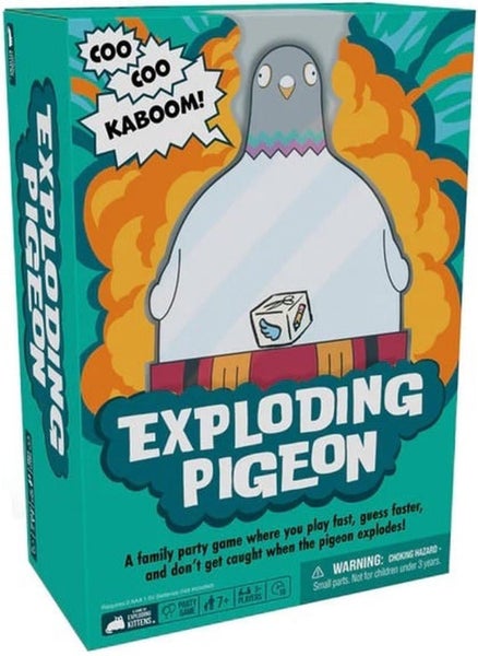 Exploding Kittens Exploding Pigeon (By Exploding Kittens) Carousel 1