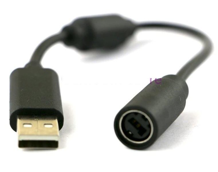 XBOX360 Wired Controller USB Breakaway Connection Cable Converter Adapter Carousel 4