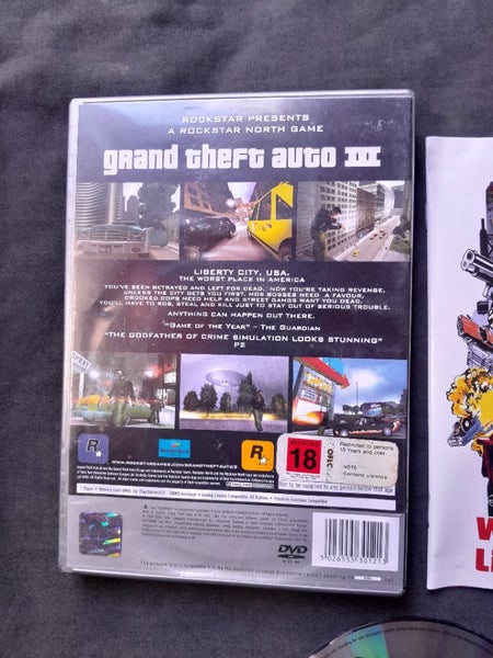 Grand Theft Auto 3 Playstation 2 Carousel 2