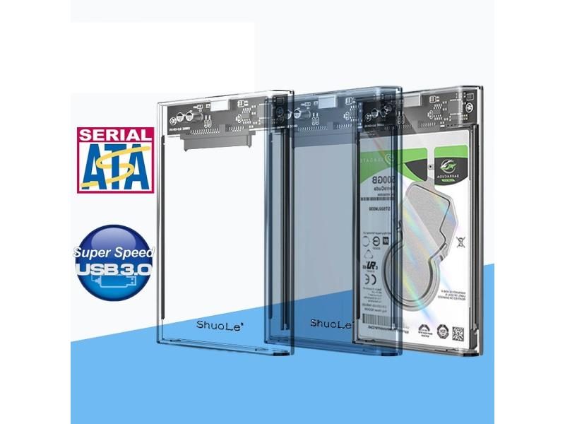 2.5 Inch SATA To USB 3.2 SSD/HDD Enclosure Carousel 2
