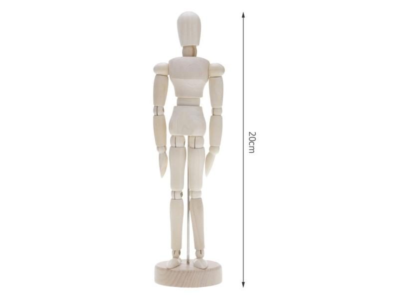 Jointed Doll Model For Drawing Movable Limbs 11.4/14/20cm Carousel 1