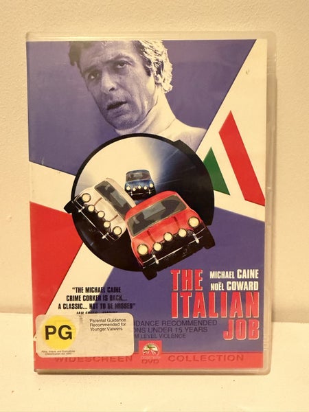 The Italian Job (DVD 1969) - Paramount Widescreen Collection - Michael Caine