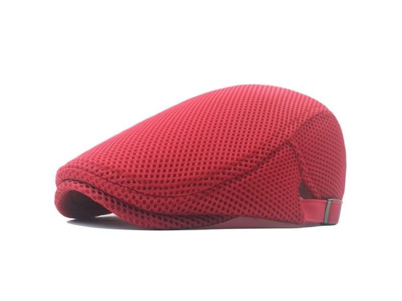 Men Adjustable Breathable Mesh Newsboy Ivy Cabbies Cap Carousel 1