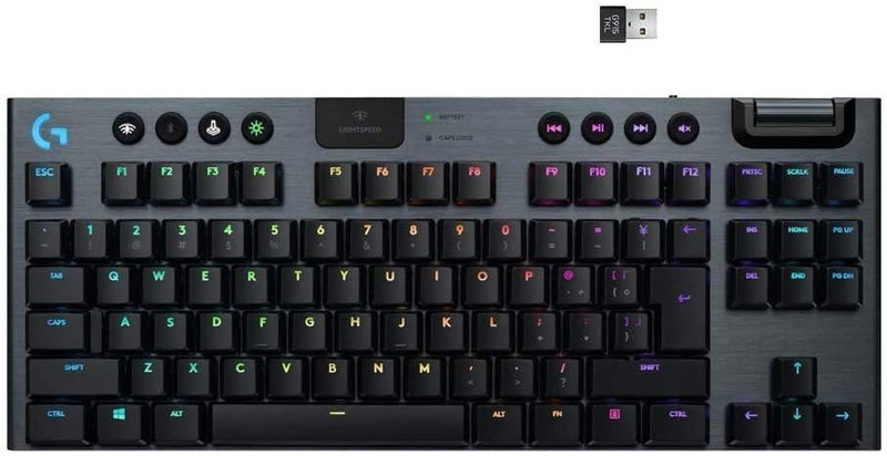 Logitech G915 TKL Wireless Mechanical Gaming Keyboard (GL Clicky) Carousel 1