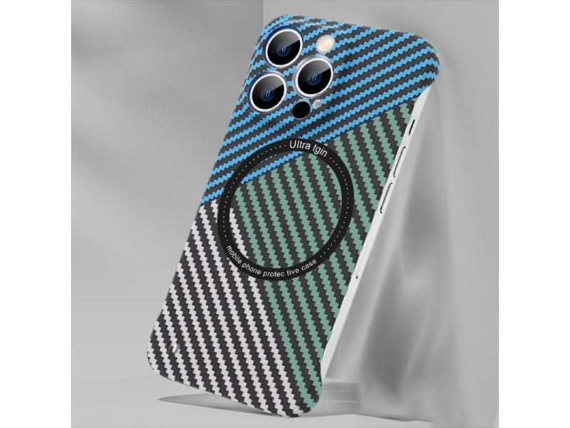 Carbon Fiber Frameless Case For IPhone 11-17 Pro Max Magsafe Carousel 1