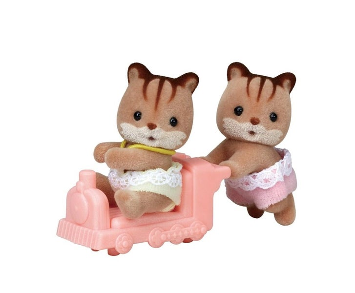 Sylvanian Families - Walnut Squirrel Twins Carousel 2