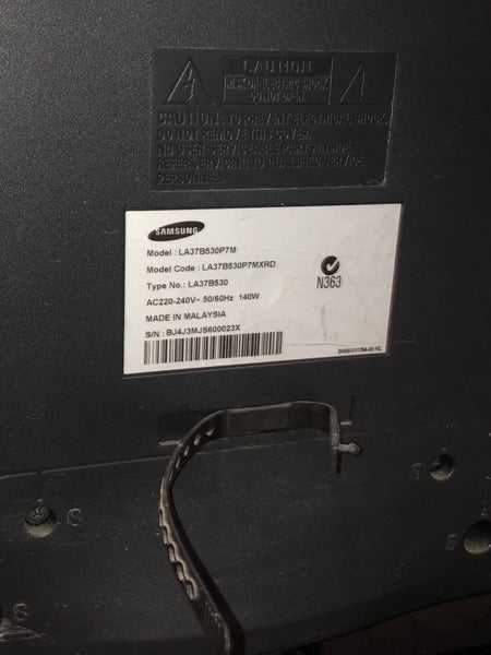 Samsung 37 inch tv with remote Carousel 8