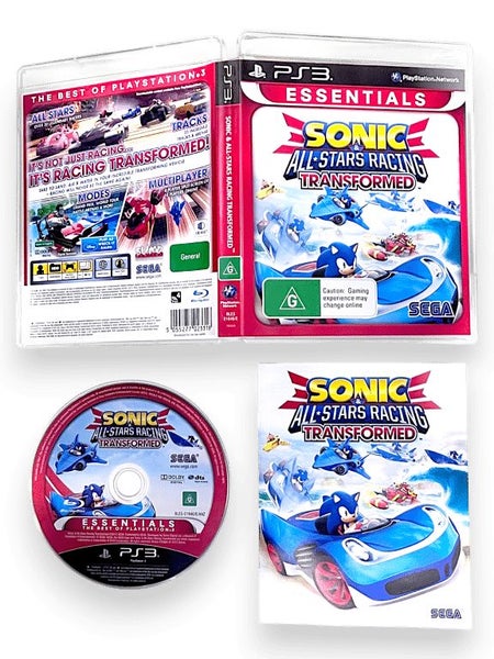Sonic & All-Stars Racing Transformed (PS3) *MINT COMPLETE* Carousel 1