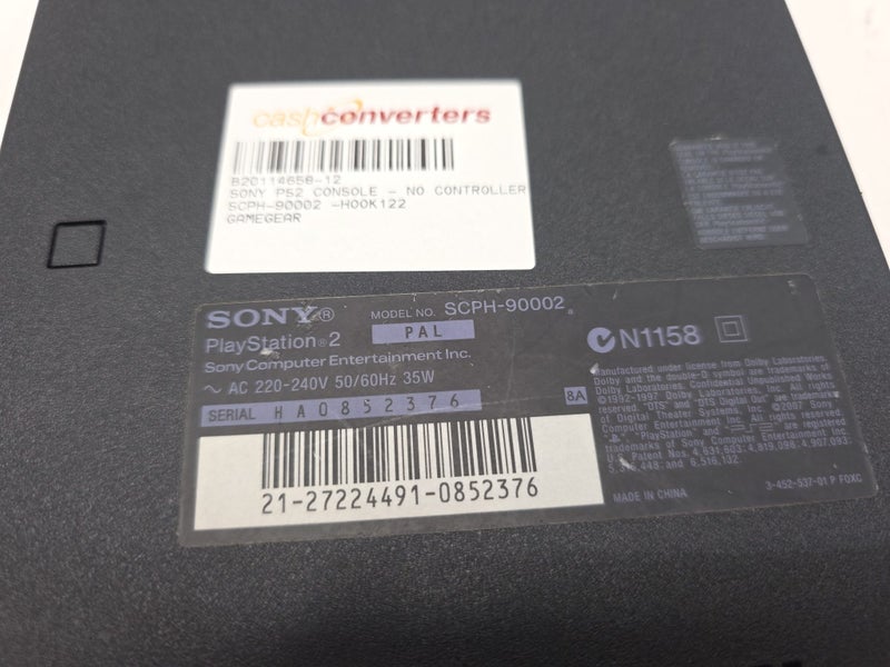 Sony PlayStation 2 Slim Console – SCPH-90002 – Black Carousel 7