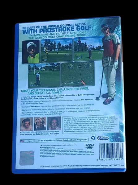 Prostroke Golf World Tour 2007 PS2 * excellent Carousel 3