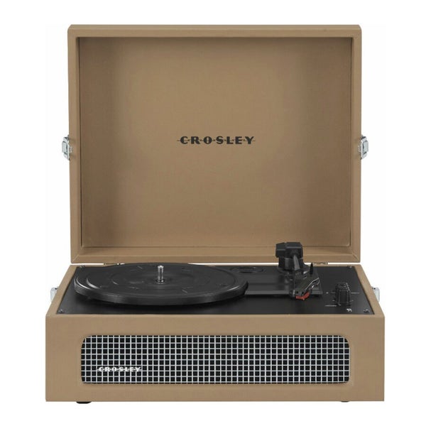 Crosley Voyager Bluetooth Portable Turntable - Tan Carousel 1