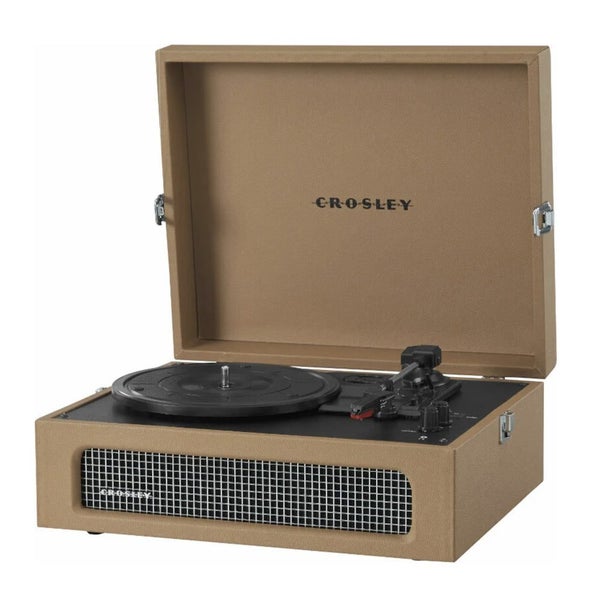 Crosley Voyager Bluetooth Portable Turntable - Tan Carousel 2