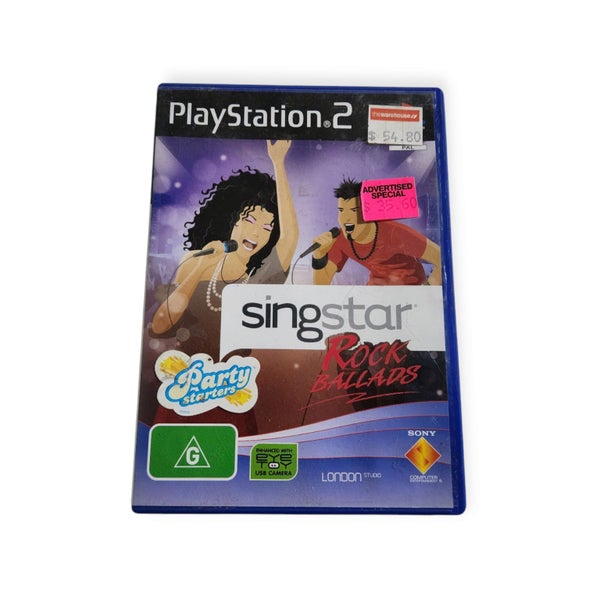 Singstar Rock Ballads (PS2) Carousel 1