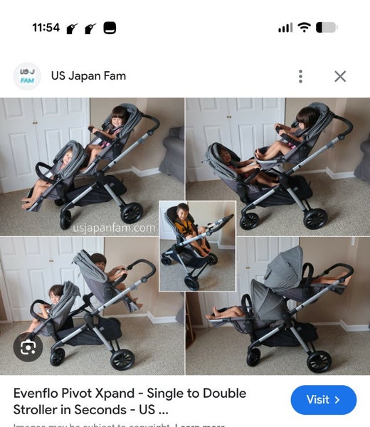 Double Buggy - Evenflo Pivot Expand483824585179156482