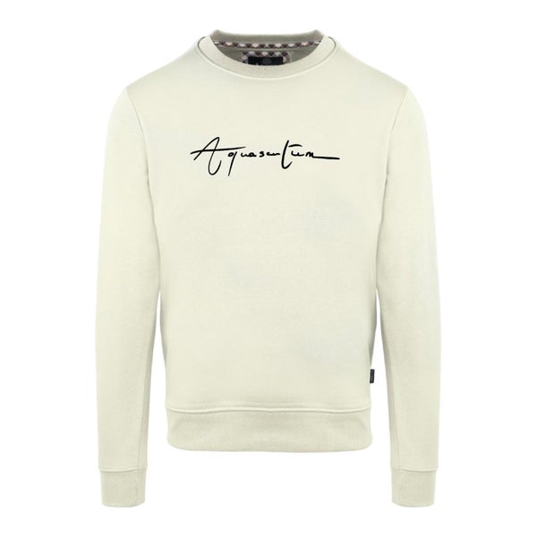 Aquascutum Mens Script Crew Neck Regular Carousel 1
