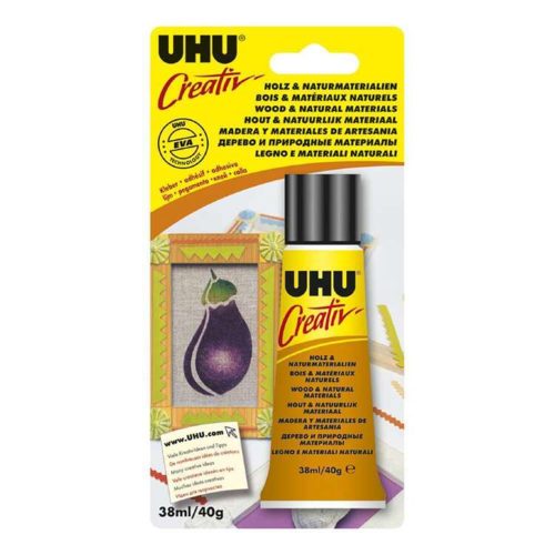 UHU Creativ' Wood and Natural Materials Glue 38ml Carousel 1