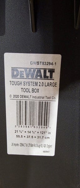 Dewalt TOUGHSYSTEM 2.0 Medium Tool Box Carousel 3