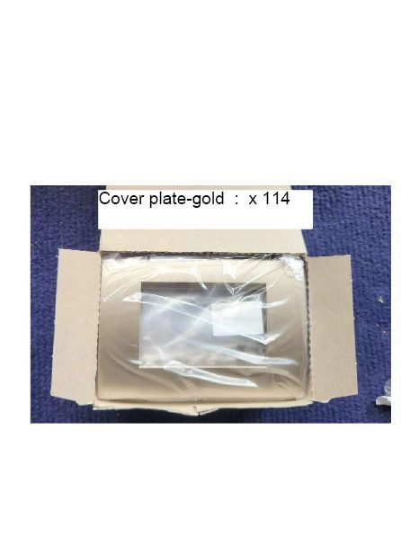 PDL Modena switch cover / plate, (NEW) Carousel 1