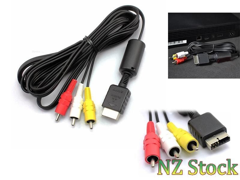 PS2 PS3 AV Audio Video Cable (Auckland Stock) Carousel 5