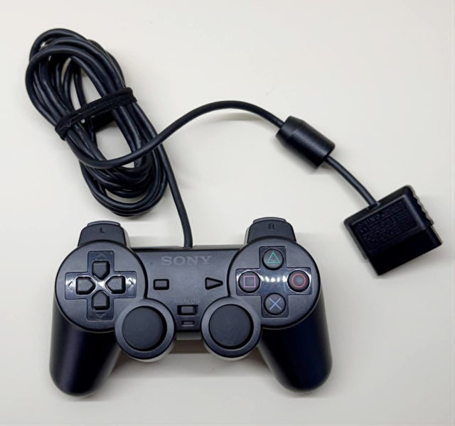 PlayStation 2 Dualshock Black Controller Carousel 1
