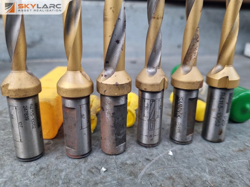 6x Sandvik Coromant Indexable Tipped Drills Carousel 4