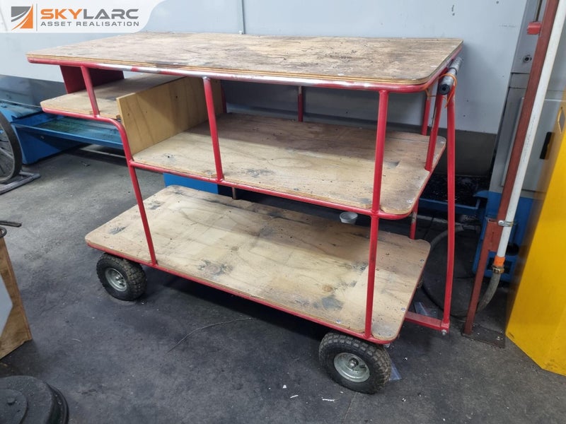 Mobile Workshop Shelf Trolley Carousel 1